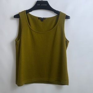 ST.JONH OLIVE SLEEVELESS TOP
